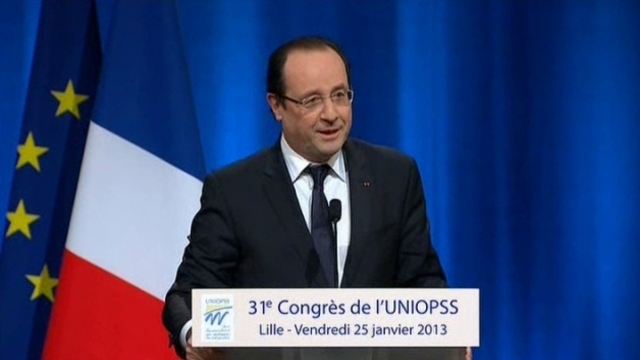 Au Congrès de l'Uniopss, François Hollande salue le modèle associatif