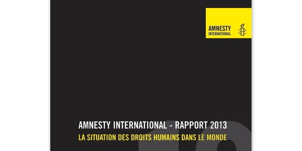 La situation des droits humains dans le monde : Amnesty International, rapport 2013