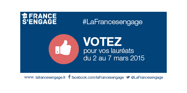 Votez pour les futurs lauréats de "La France s'engage"
