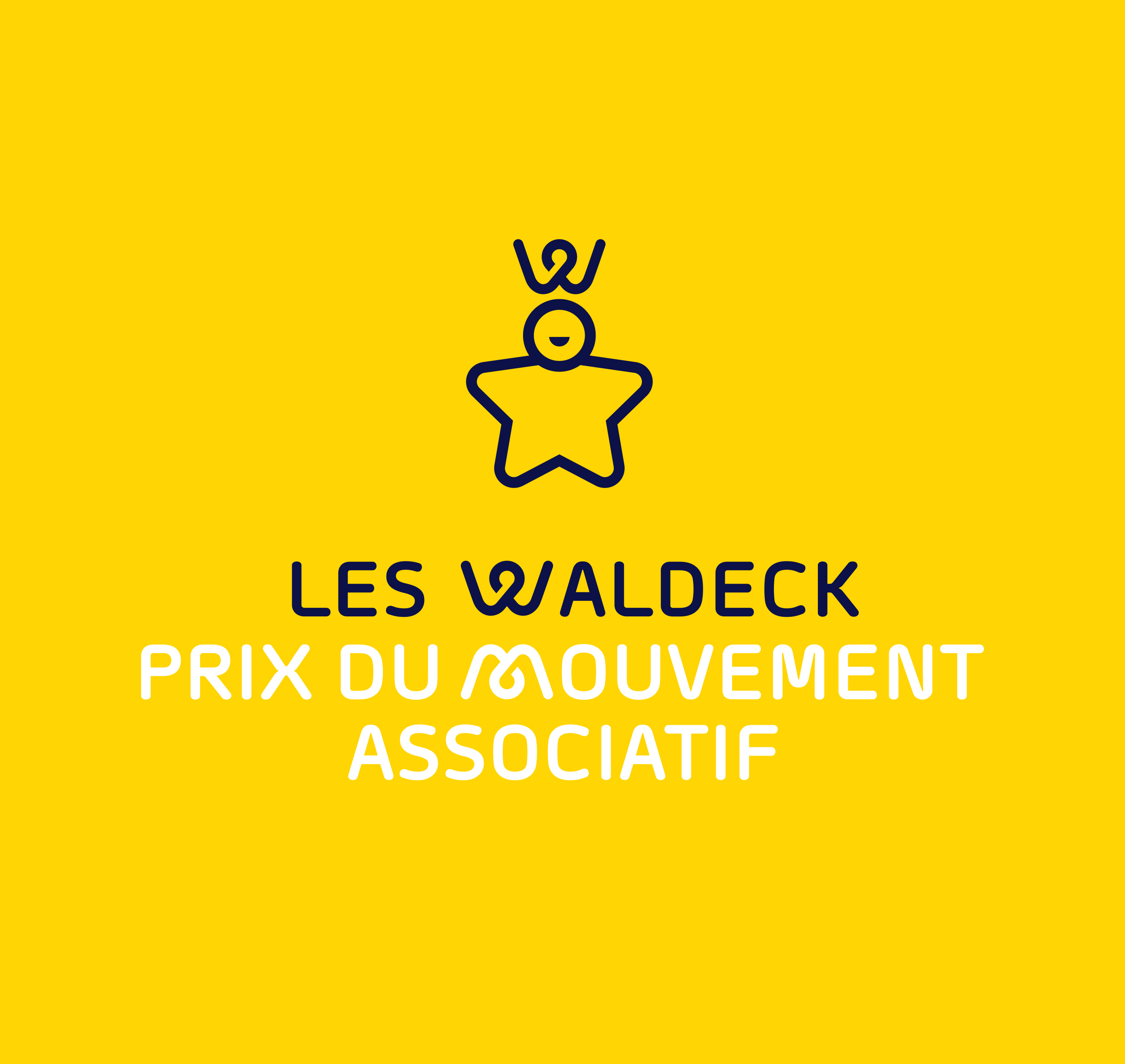 Lancement des WALDECK, Prix du Mouvement associatif