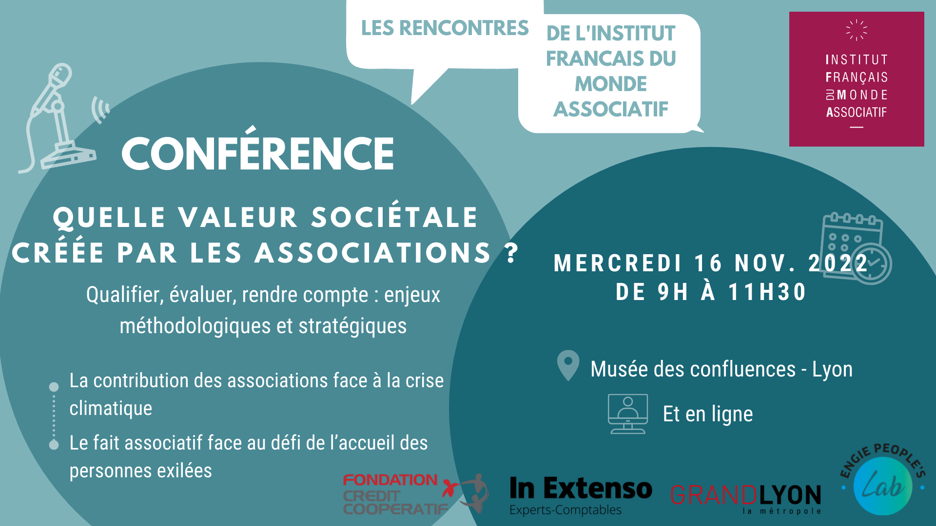 Conférence : Quelle valeur sociétale créée par les associations ?