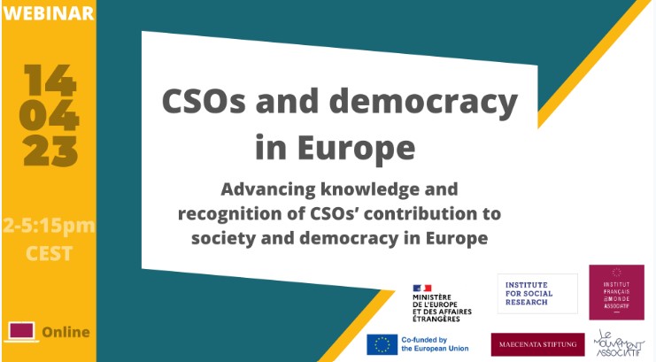 [WEBINAIRE] Associations et démocratie en Europe