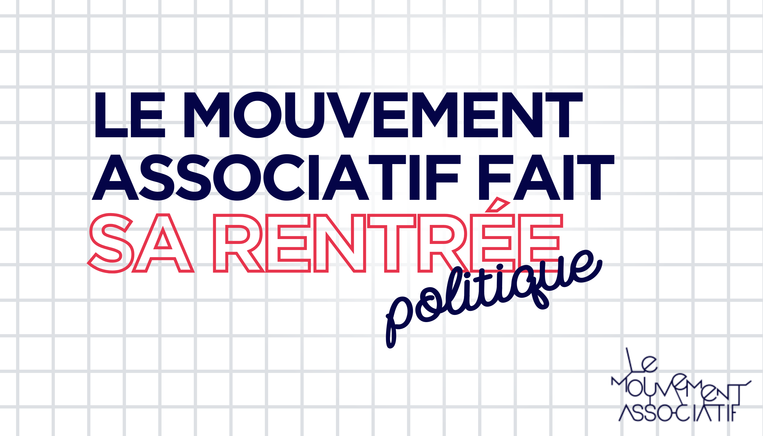 La rentrée politique des assos