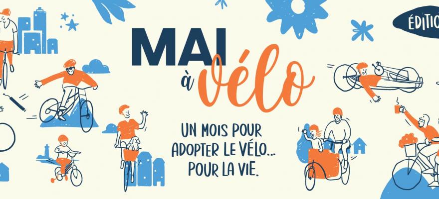 Mai à vélo : Un mois pour adopter le vélo pour la vie !