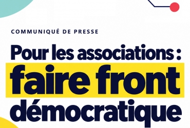 Pour les associations, faisons front démocratique