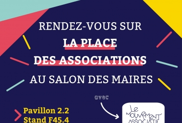 RDV sur la Place des Associations au Salon des Maires