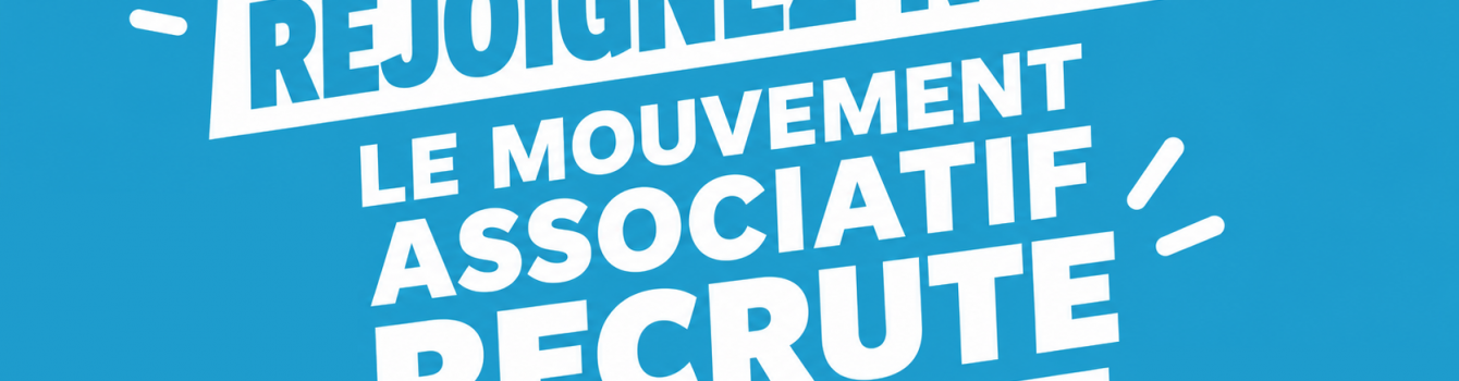 Offre d’emploi : Le Mouvement associatif recrute un·e délégué·e général·e